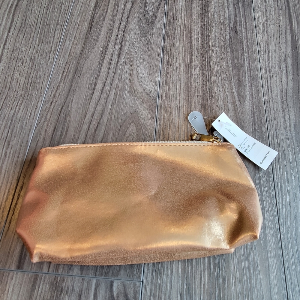 NWT Old Navy Rose Gold Makeup Bag - Picture 4 of 4
